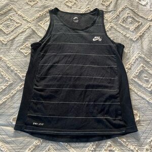 Nike Black Athletic Top men’s small‎